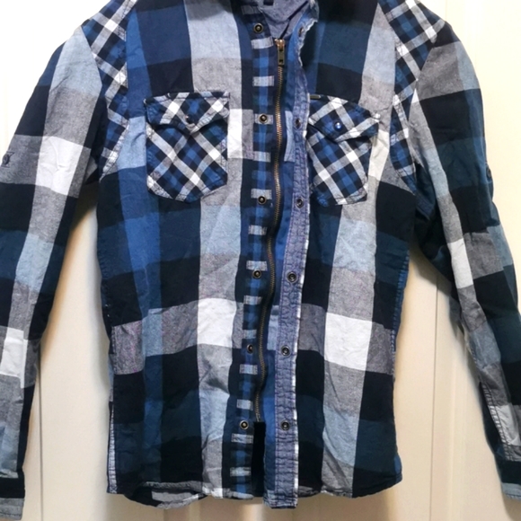 Buffalo David Bitton shirt jacket S - Picture 6 of 10